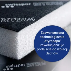 swissporBITERM – inteligentne połączenie termo- i hydroizolacji w jednej płycie