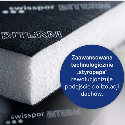 swissporBITERM – inteligentne połączenie termo- i hydroizolacji w jednej płycie