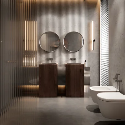Gun metal – nowy odcień industrialnej elegancji w łazience